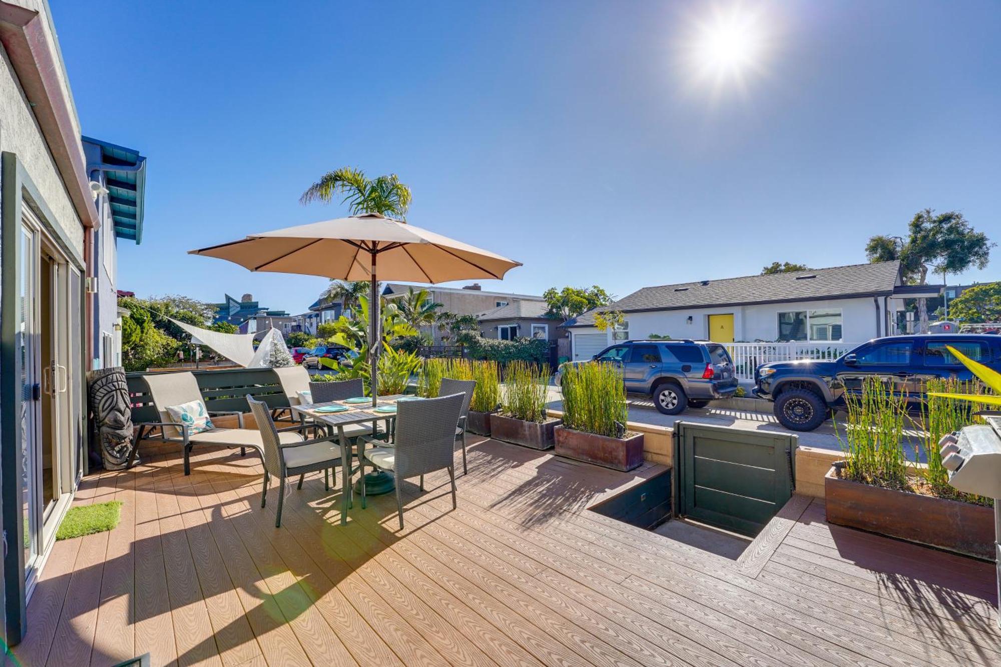 Stunning Beach Home - Large Patio, Parking, Ac & Dog Friendly! San Diego Eksteriør bilde