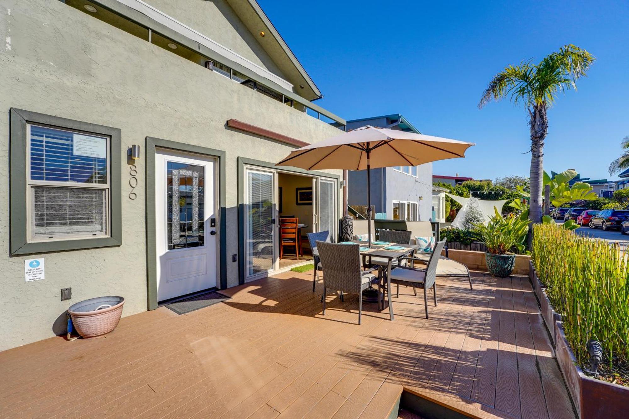 Stunning Beach Home - Large Patio, Parking, Ac & Dog Friendly! San Diego Eksteriør bilde